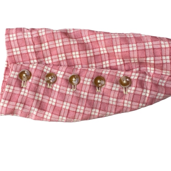 Free People Pink Plaid Jacket - Picture 2 of 7